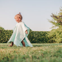 Load image into Gallery viewer, Children&#39;s Poncho with Hood - Light Mint
