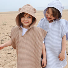 Load image into Gallery viewer, Children&#39;s Poncho with Hood - Lavender
