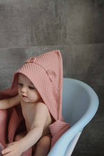 Load image into Gallery viewer, Children&#39;s Towel with Hood - Old Pink
