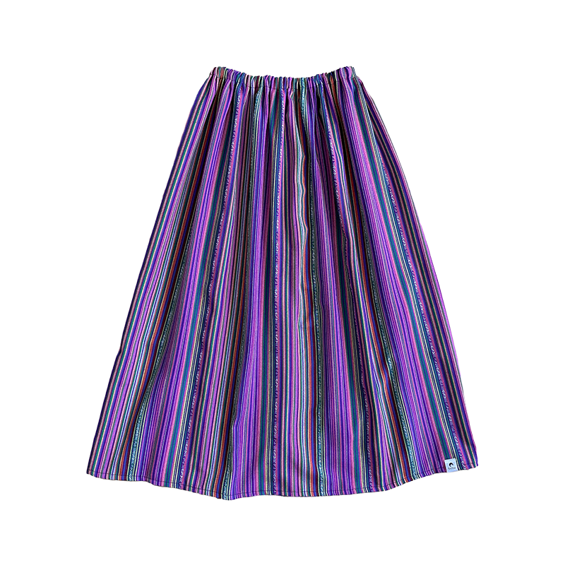 Folk skirt Lilac - 80cm 